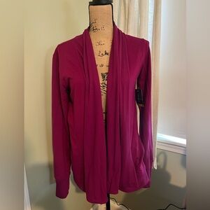 Women’s Boysenberry Tek Gear Cardigan - Size S, New w/Tags